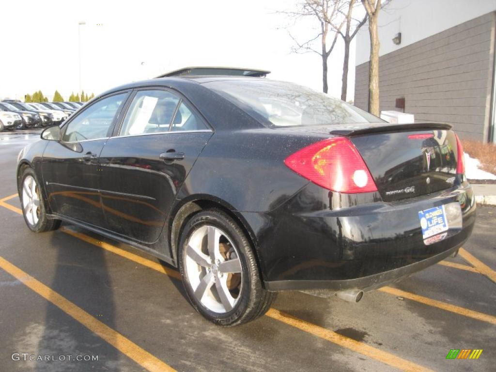 2007 G6 GTP Sedan - Black / Ebony photo #14