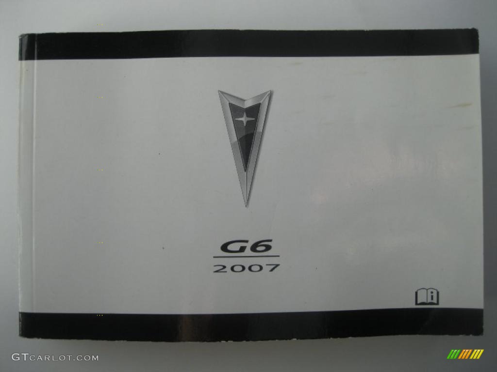 2007 G6 GTP Sedan - Black / Ebony photo #31