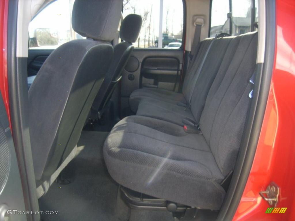 2003 Ram 2500 SLT Quad Cab 4x4 - Flame Red / Dark Slate Gray photo #10