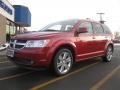 Inferno Red Crystal Pearl 2009 Dodge Journey R/T AWD Exterior
