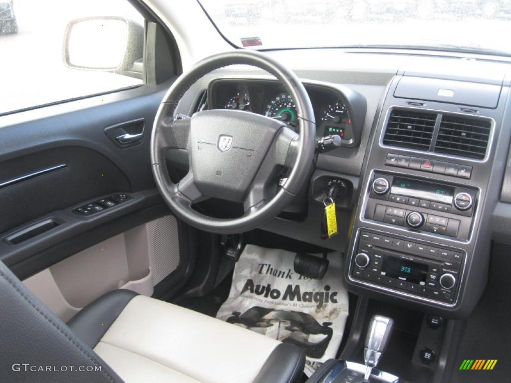 2009 Dodge Journey R/T AWD Dark Slate Gray/Light Graystone Dashboard Photo #43401700