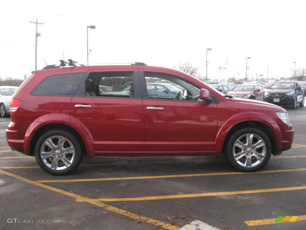 Inferno Red Crystal Pearl 2009 Dodge Journey R/T AWD Exterior Photo #43401840