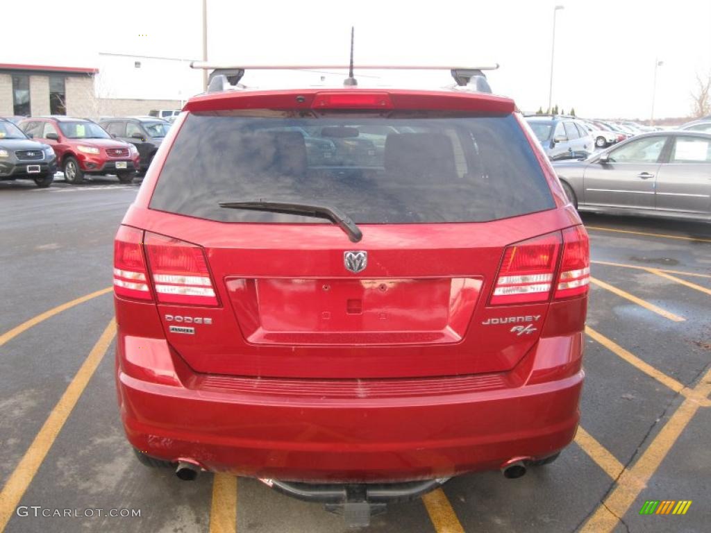 Inferno Red Crystal Pearl 2009 Dodge Journey R/T AWD Exterior Photo #43401865