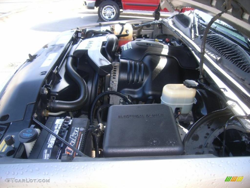 2001 GMC Sierra 1500 C3 Extended Cab 4WD 6.0 Liter OHV 16-Valve V8 Engine Photo #43402274