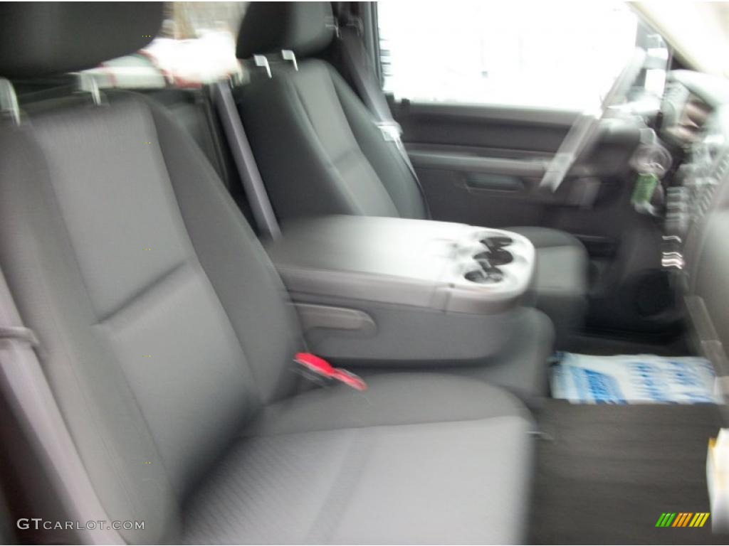 2010 Silverado 2500HD LT Regular Cab 4x4 - Taupe Gray Metallic / Ebony photo #23