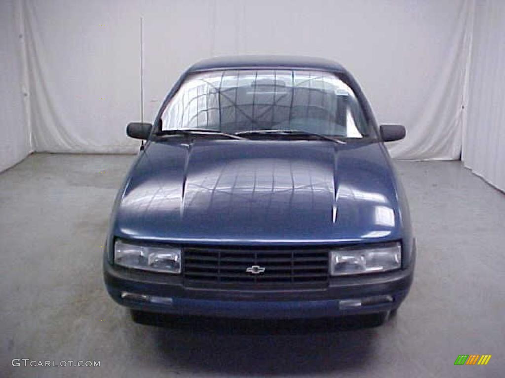 1994 Corsica Sedan - Medium Adriatic Blue Metallic / Blue photo #2
