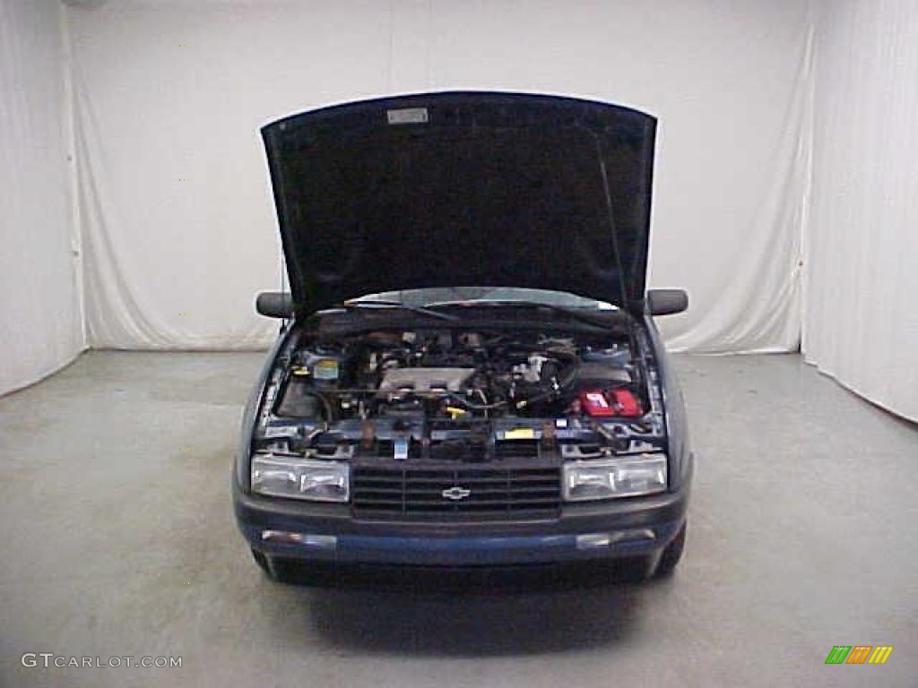 1994 Corsica Sedan - Medium Adriatic Blue Metallic / Blue photo #4