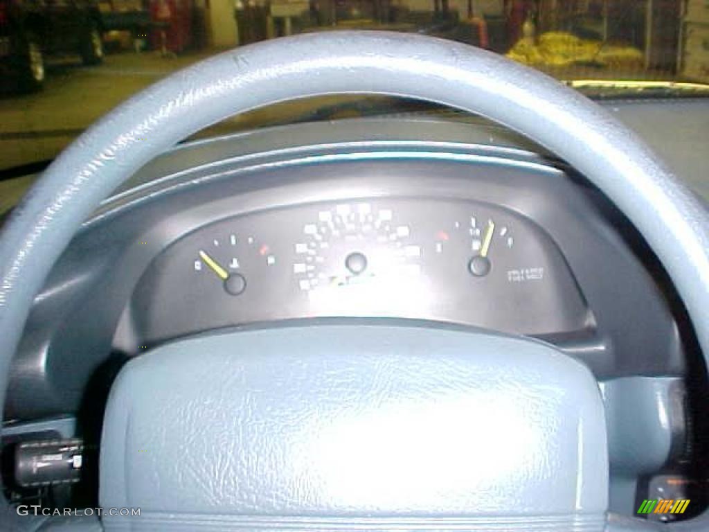 1994 Corsica Sedan - Medium Adriatic Blue Metallic / Blue photo #18