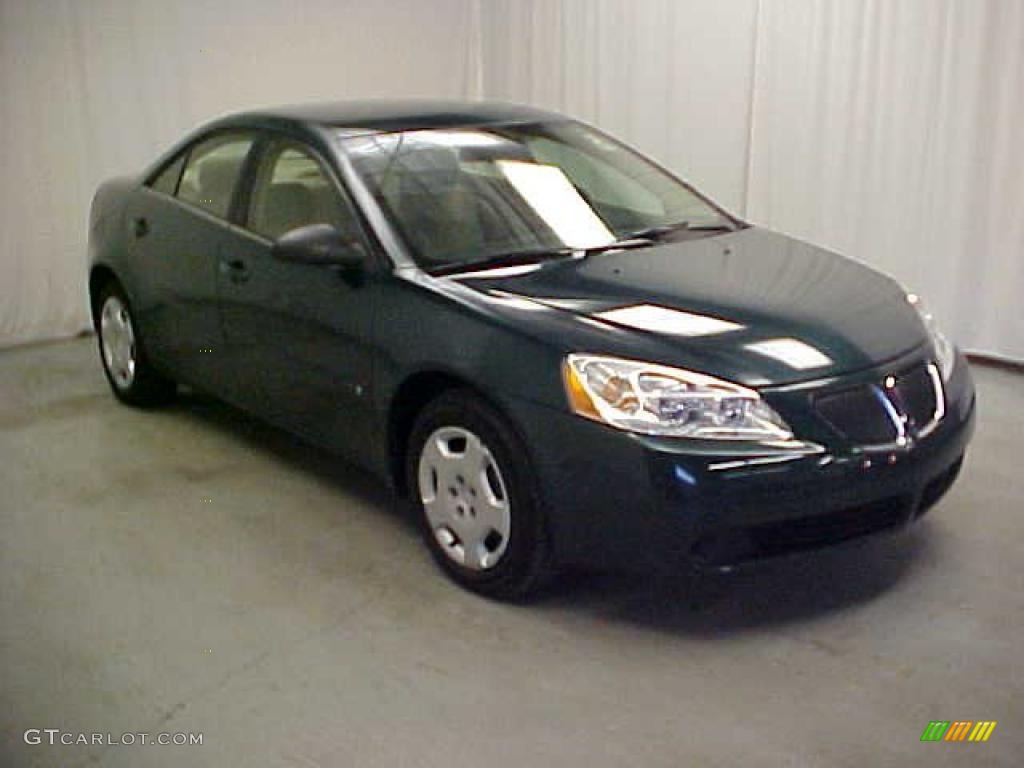 2007 G6 Sedan - Emerald Green Metallic / Light Taupe photo #1