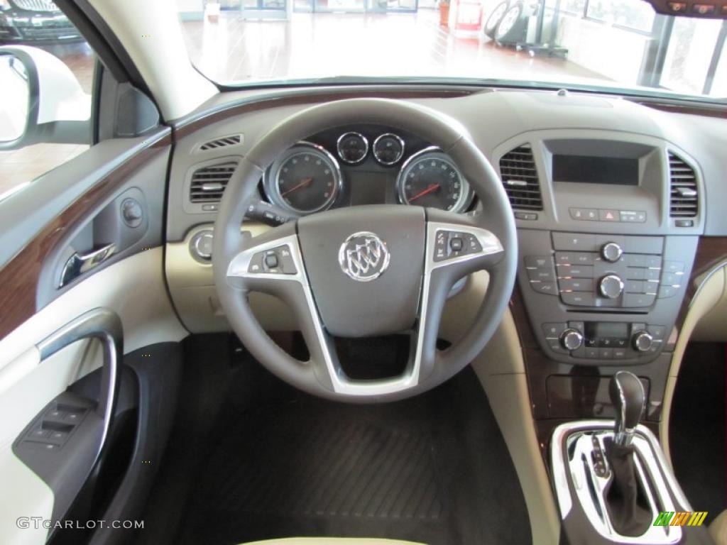 2011 Buick Regal CXL Cashmere Dashboard Photo #43407280