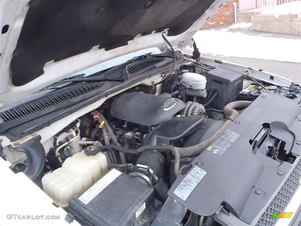 2004 Chevrolet Silverado 1500 LS Extended Cab 4x4 4.8 Liter OHV 16-Valve Vortec V8 Engine Photo #43409065