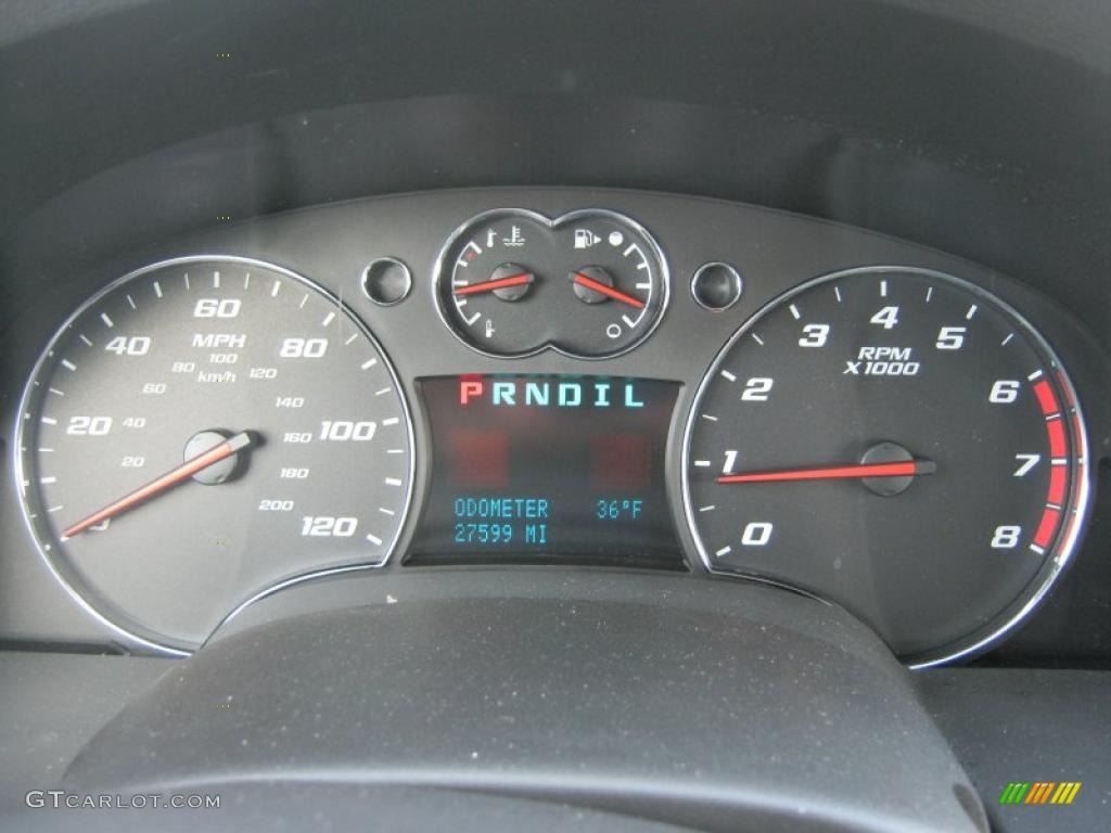 2009 Chevrolet Equinox LS Gauges Photo #43410736