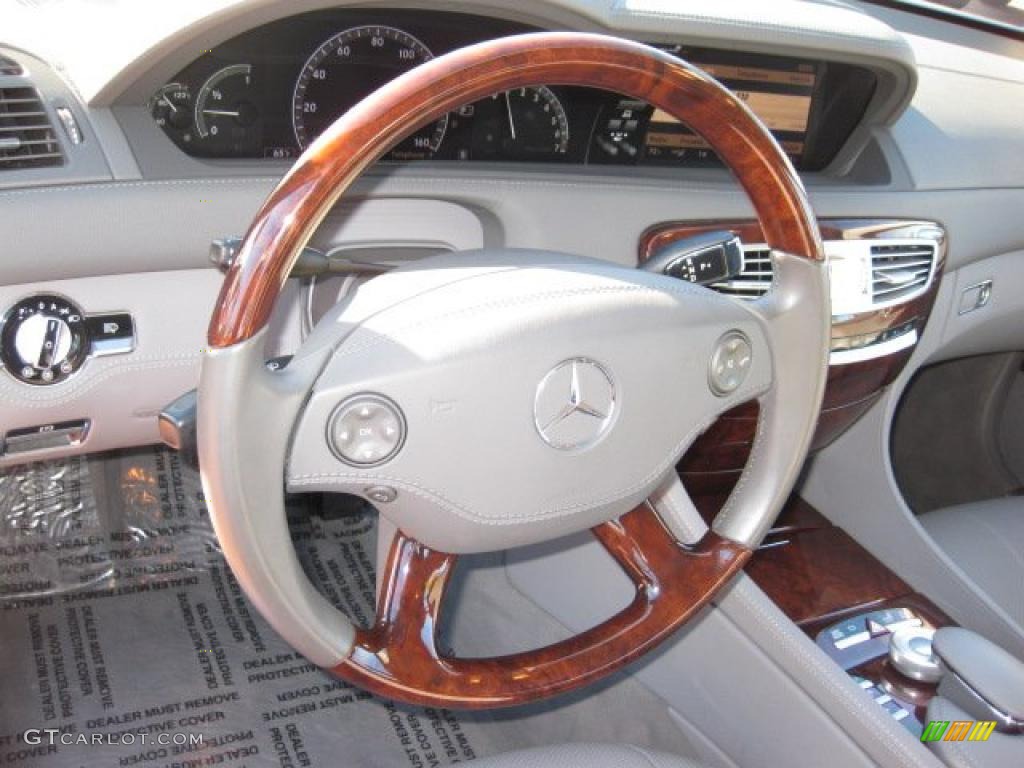 2007 Mercedes-Benz CL 550 Grey/Dark Grey Dashboard Photo #43411784