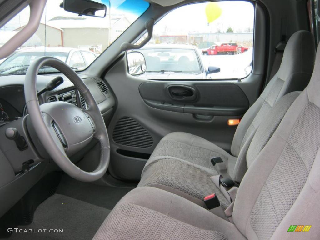 Medium Graphite Interior 01 Ford F150 Xlt Regular Cab Photo Gtcarlot Com