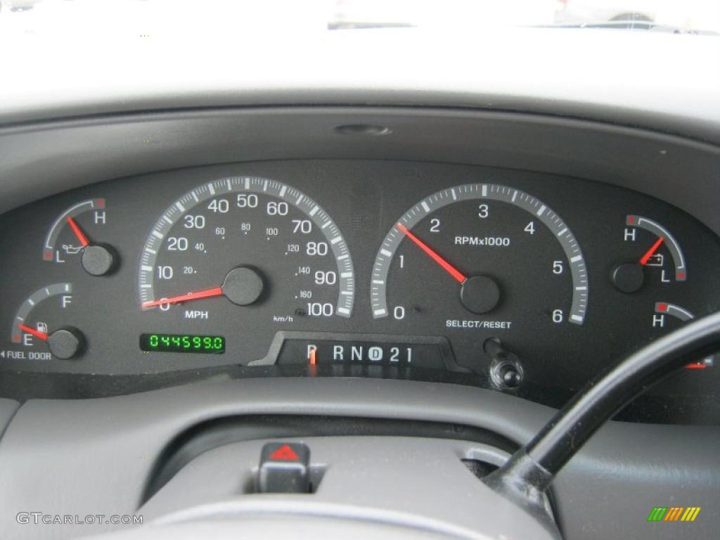 2001 Ford F150 XLT Regular Cab Gauges Photos