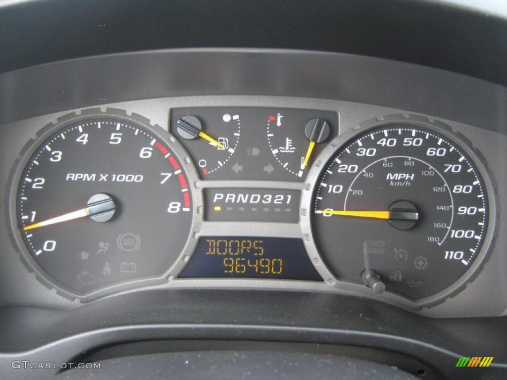 2004 Chevrolet Colorado LS Extended Cab 4x4 Gauges Photo #43412348