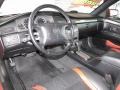 2002 Cadillac Eldorado Black/Red Interior Prime Interior Photo