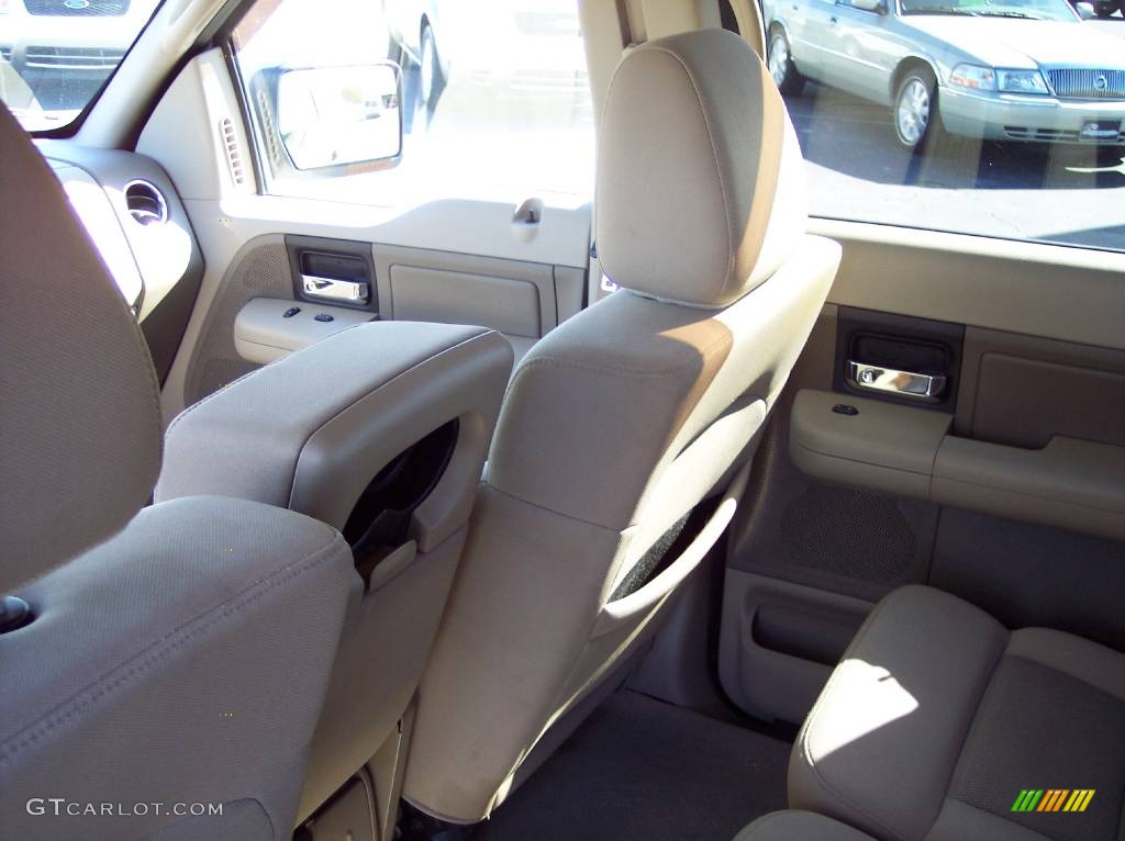 2005 F150 XLT SuperCrew - Arizona Beige Metallic / Tan photo #24