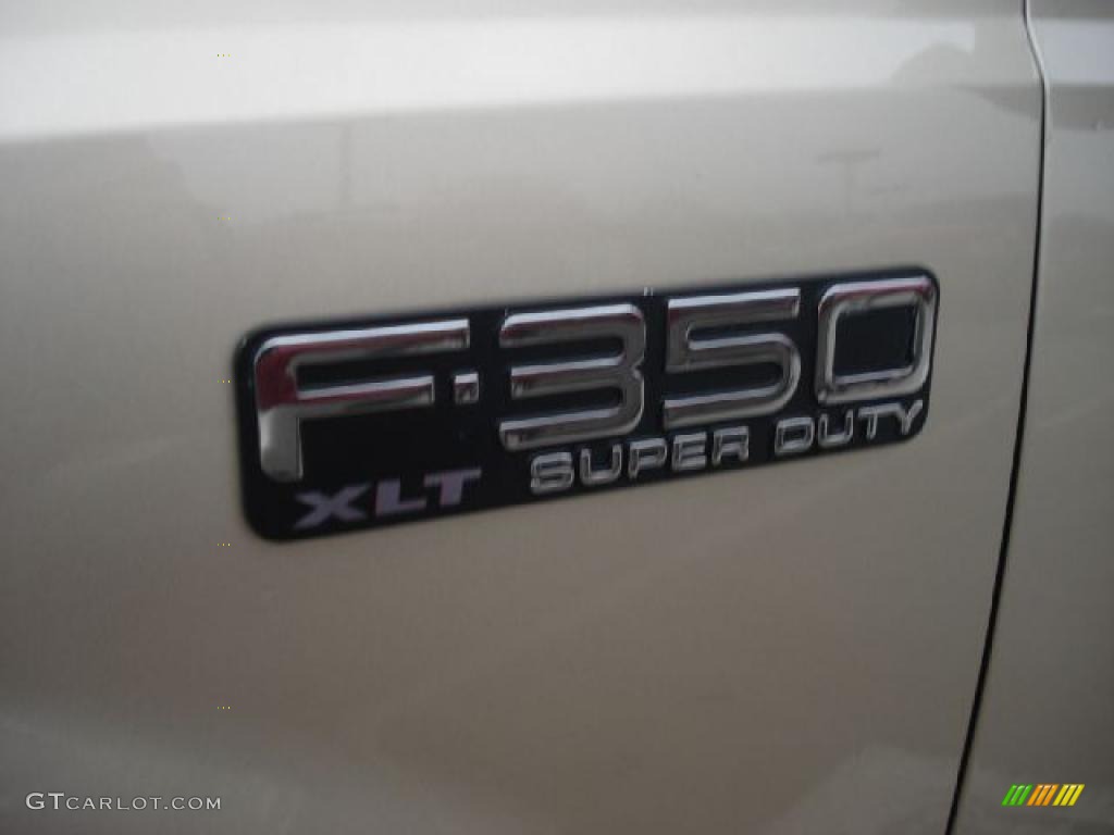 2001 Ford F350 Super Duty XLT SuperCab 4x4 Dually Marks and Logos Photo #43416238
