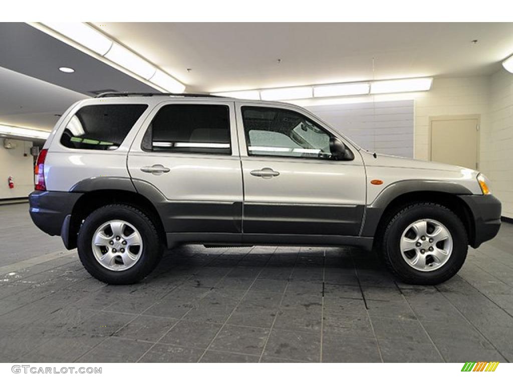 Satin Silver Metallic 2003 Mazda Tribute LX-V6 4WD Exterior Photo #43418972