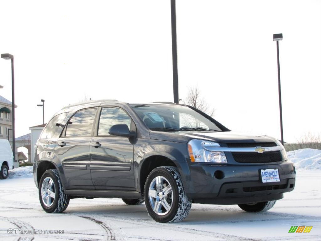 Cyber Gray Metallic 2009 Chevrolet Equinox LT AWD Exterior Photo #43420744