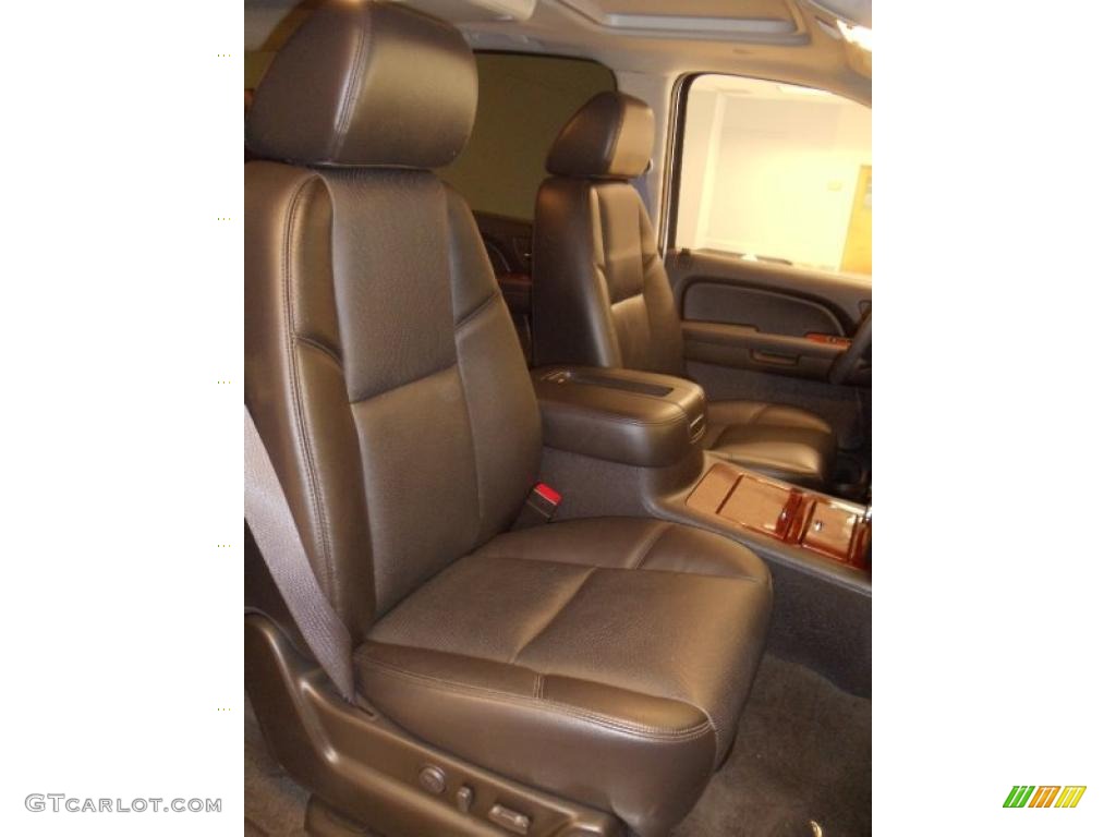 2009 Tahoe LTZ - White Diamond Tricoat / Ebony photo #27