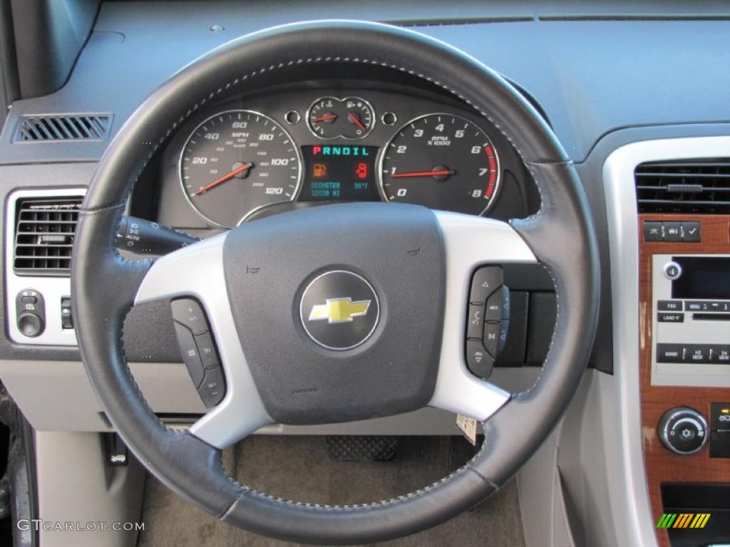 2009 Chevrolet Equinox LT AWD Light Gray Steering Wheel Photo #43420808