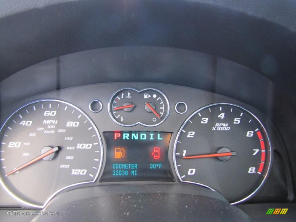 2009 Chevrolet Equinox LT AWD Gauges Photo #43420872