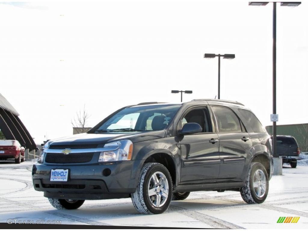 Cyber Gray Metallic 2009 Chevrolet Equinox LT AWD Exterior Photo #43420916