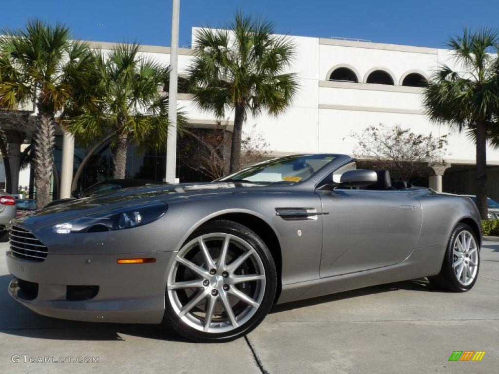 Tungsten Silver 2009 Aston Martin DB9 Volante Exterior Photo #43423468