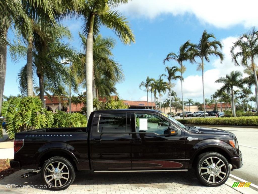 Lava Red Metallic 2010 Ford F150 Harley-Davidson SuperCrew Exterior Photo #43425184