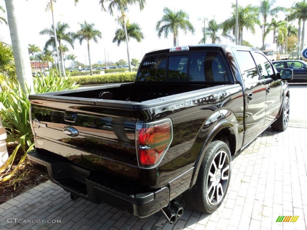 Lava Red Metallic 2010 Ford F150 Harley-Davidson SuperCrew Exterior Photo #43425202