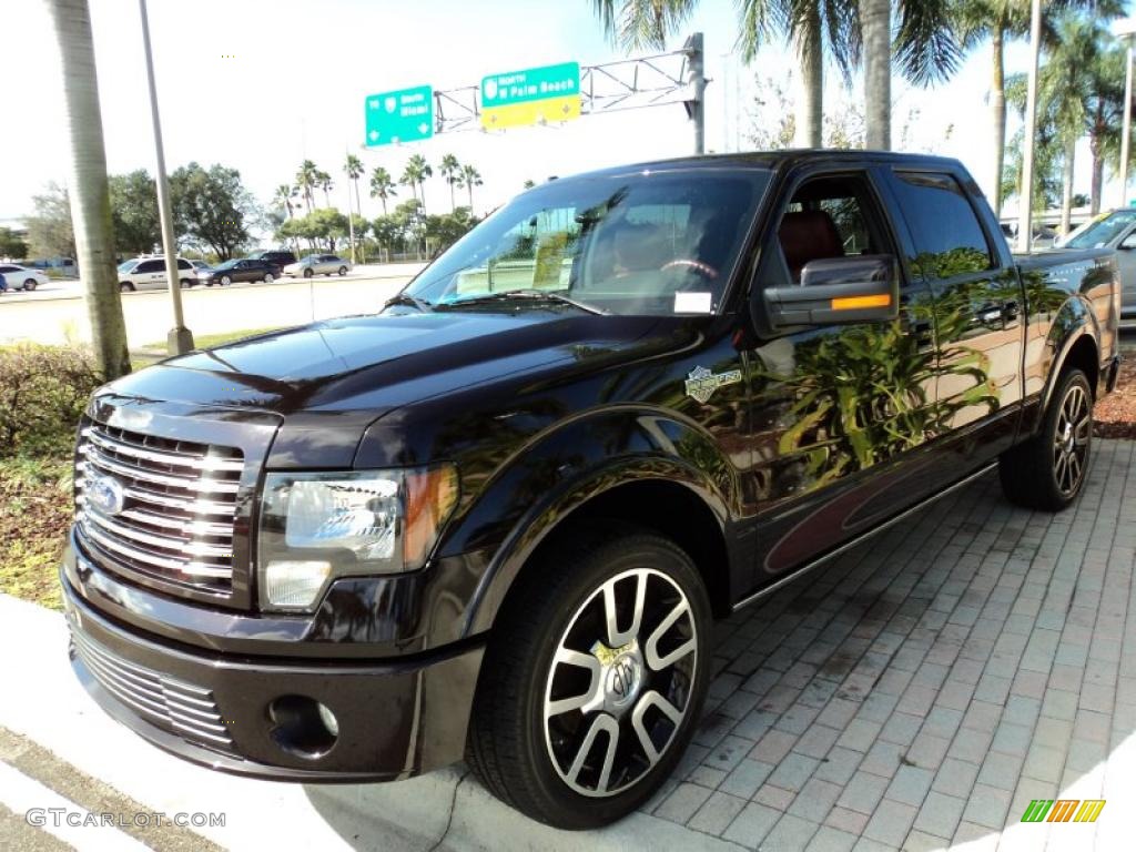 Lava Red Metallic 2010 Ford F150 Harley-Davidson SuperCrew Exterior Photo #43425340