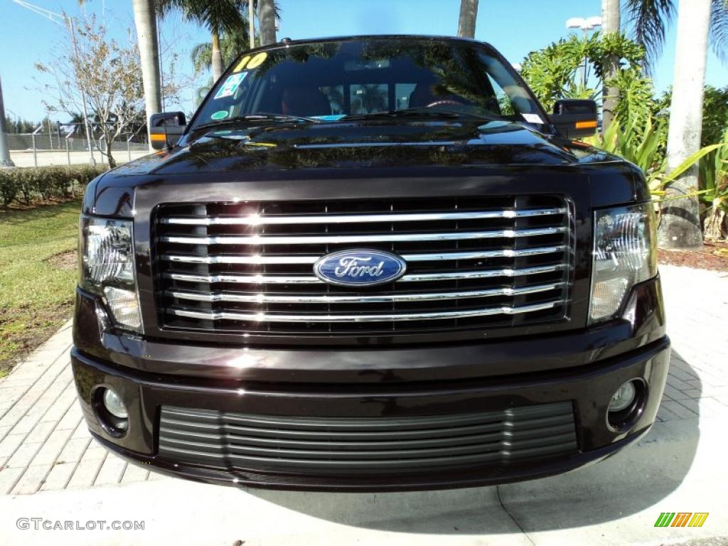 Lava Red Metallic 2010 Ford F150 Harley-Davidson SuperCrew Exterior Photo #43425358
