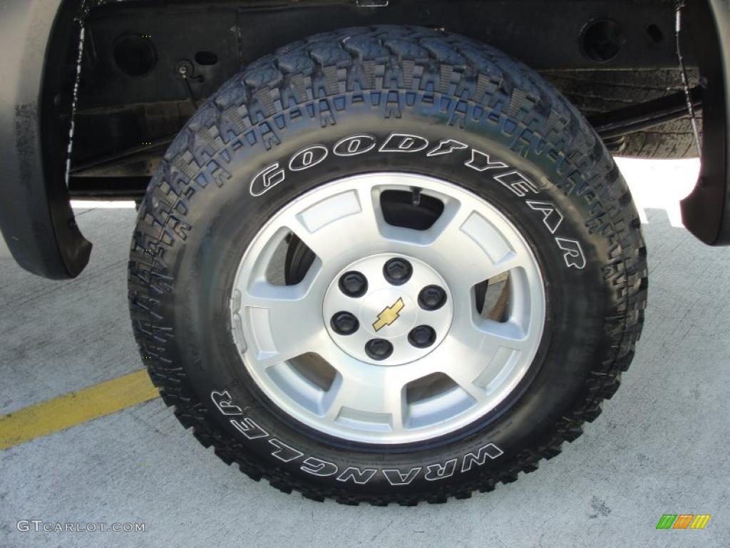 2006 Silverado 1500 LS Regular Cab 4x4 - Silver Birch Metallic / Dark Charcoal photo #13