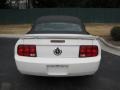 2006 Performance White Ford Mustang V6 Deluxe Convertible  photo #11