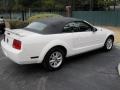 2006 Performance White Ford Mustang V6 Deluxe Convertible  photo #12