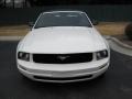 2006 Performance White Ford Mustang V6 Deluxe Convertible  photo #17