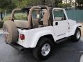 Stone White 2001 Jeep Wrangler Sahara 4x4 Exterior