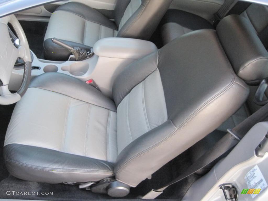 Medium Graphite Interior 2003 Ford Mustang GT Coupe Photo #43430293