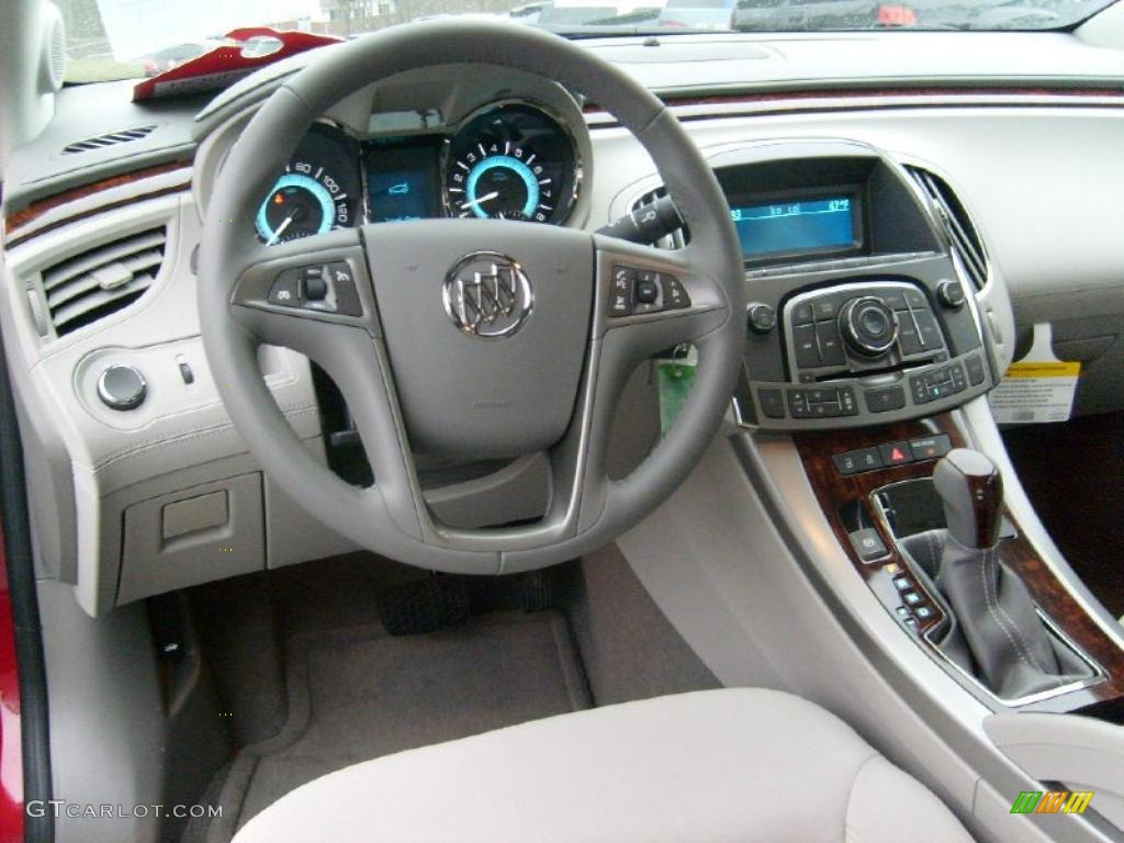 2011 Buick LaCrosse CX Dark Titanium/Light Titanium Dashboard Photo #43431981