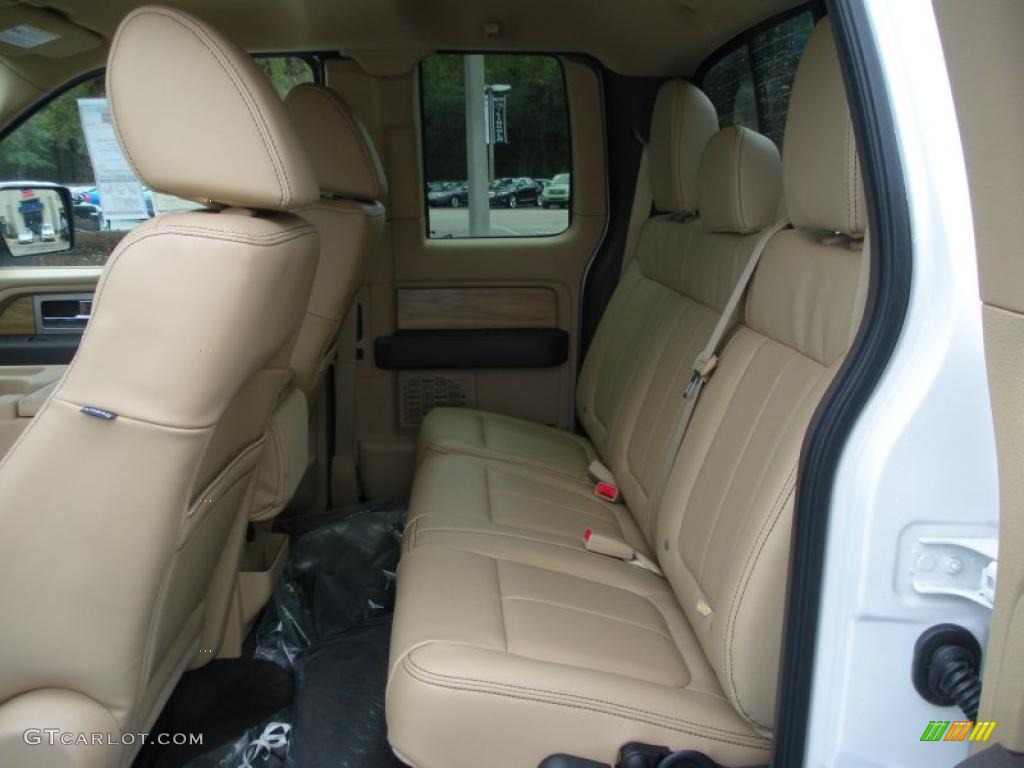 Pale Adobe Interior 2011 Ford F150 Lariat SuperCab Photo #43432499