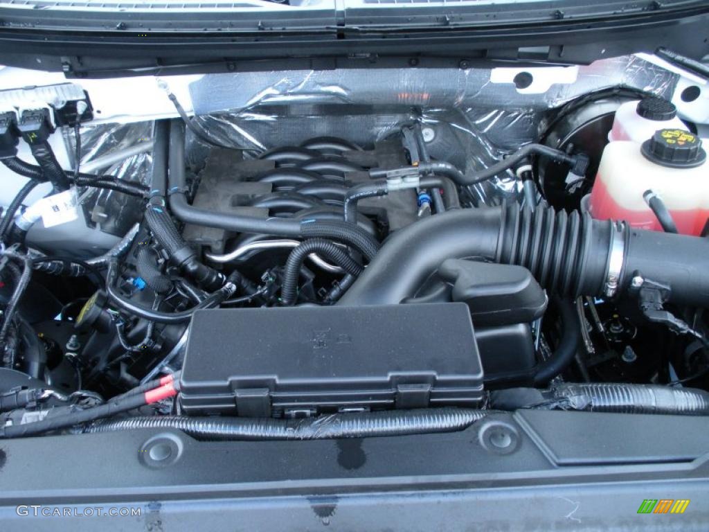 2011 Ford F150 Lariat SuperCab 5.0 Liter Flex-Fuel DOHC 32-Valve Ti-VCT V8 Engine Photo #43432575