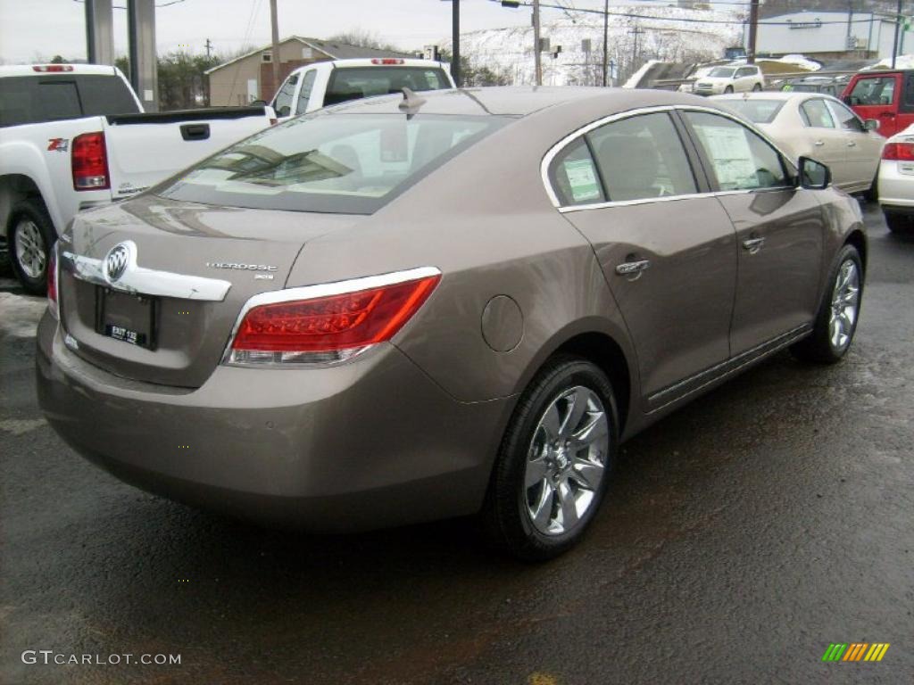 Mocha Steel Metallic 2011 Buick LaCrosse CXL AWD Exterior Photo #43432619
