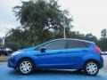 2011 Blue Flame Metallic Ford Fiesta SE Hatchback  photo #2