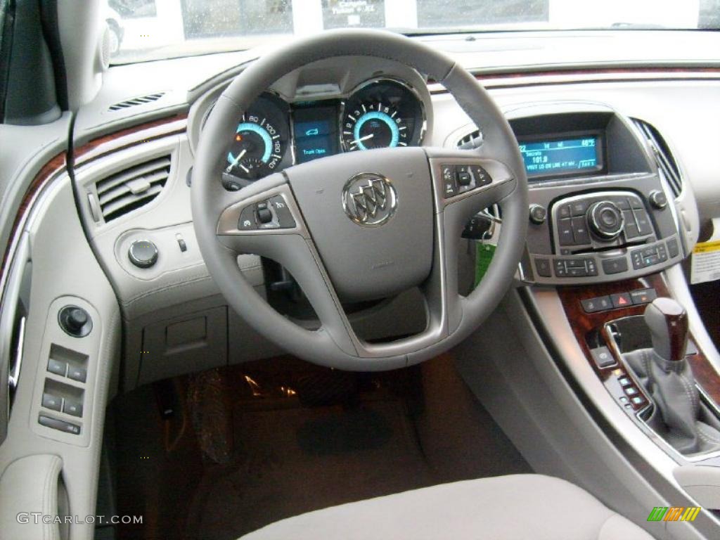 2011 Buick LaCrosse CX Dark Titanium/Light Titanium Dashboard Photo #43433407