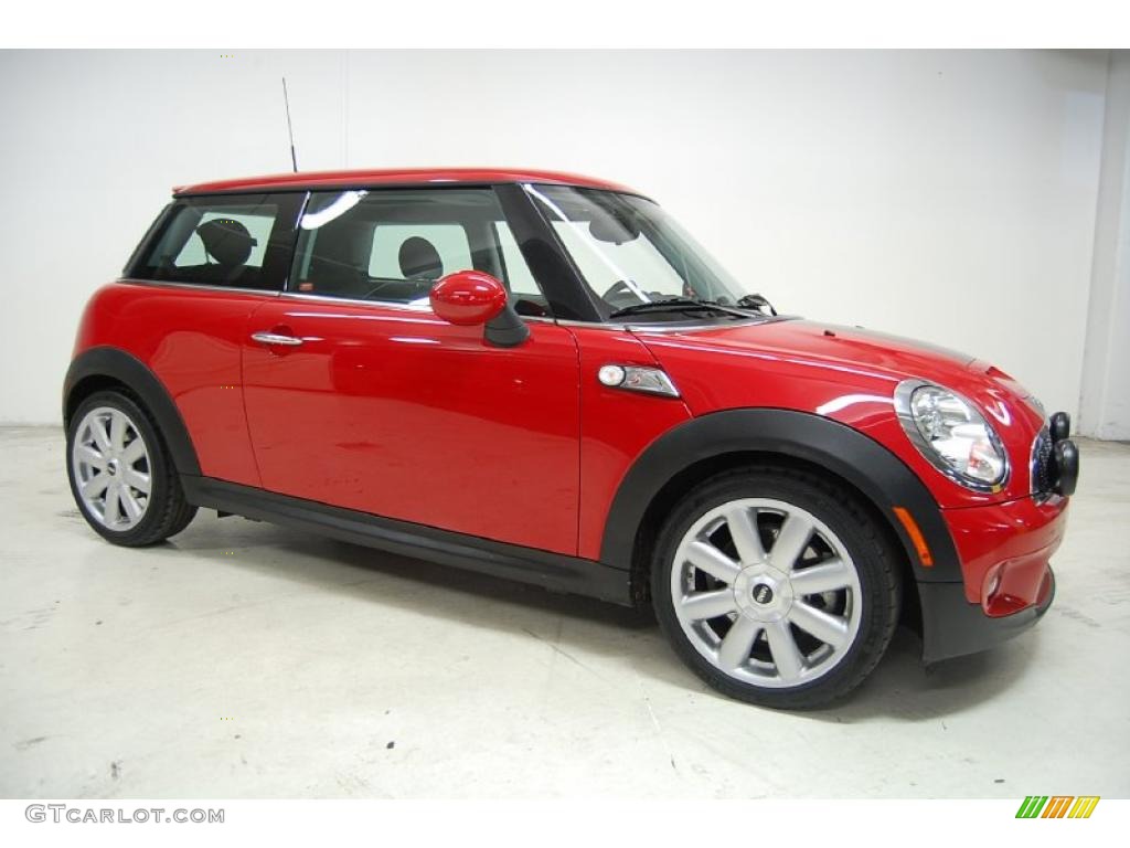 Chili Red 2008 Mini Cooper S John Cooper Works Hardtop Exterior Photo #43433908