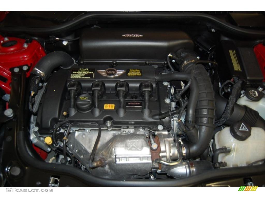 2008 Mini Cooper S John Cooper Works Hardtop 1.6L Turbocharged DOHC 16V VVT 4 Cylinder Engine Photo #43434127