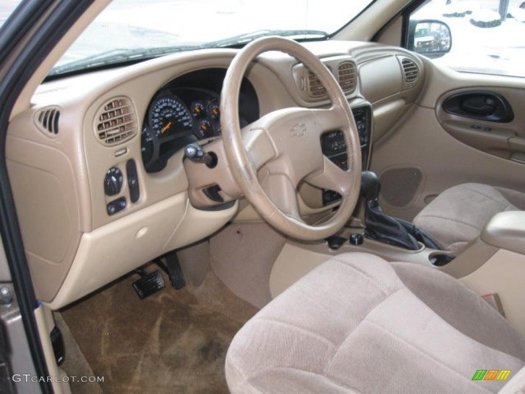 Light Oak Interior 2003 Chevrolet TrailBlazer EXT LT Photo #43434199