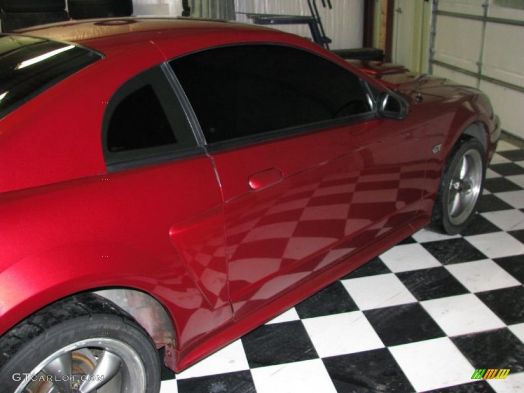 2003 Mustang GT Coupe - Redfire Metallic / Dark Charcoal photo #3